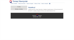 Desktop Screenshot of karpatka.pl
